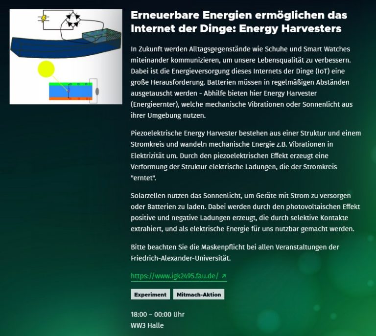 Long Night of Sciences 2022