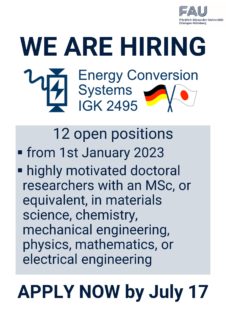 Zum Artikel "We are hiring 12 doctoral researchers (from 1st January 2023)"