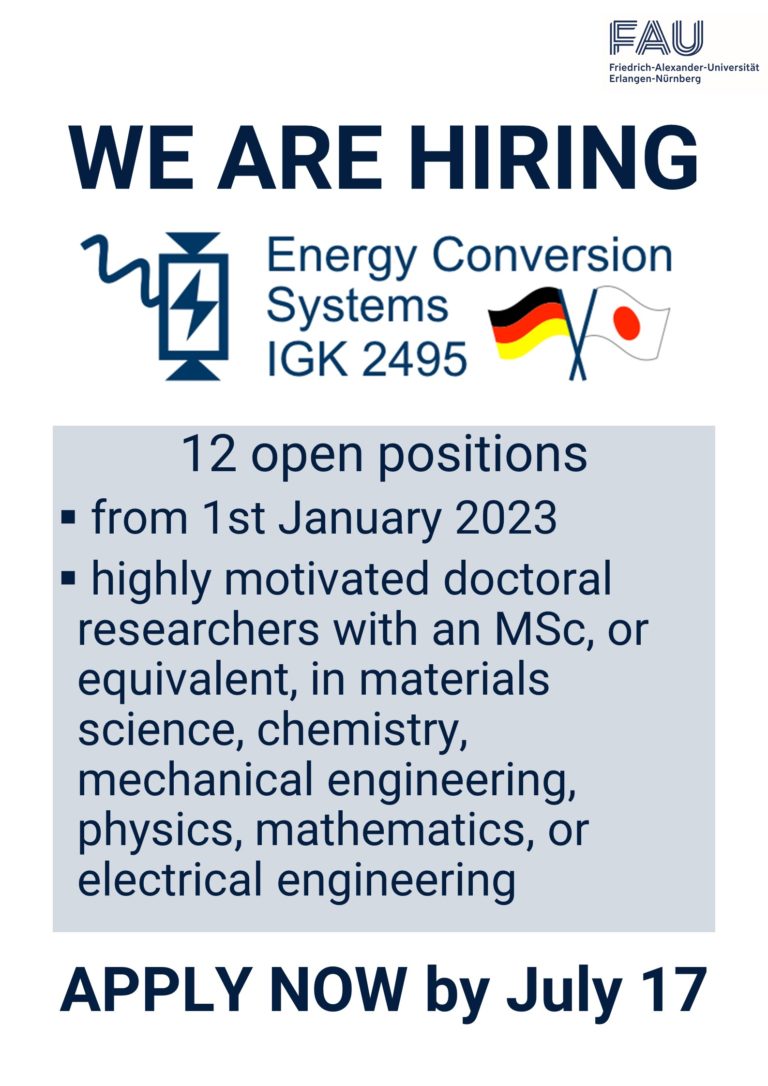 We are hiring 12 doctoral researchers (from 1st January 2023)
