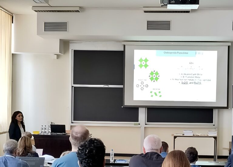 IRTG doctoral researcher joined E-MRS Fall Meeting 2023 in Poland